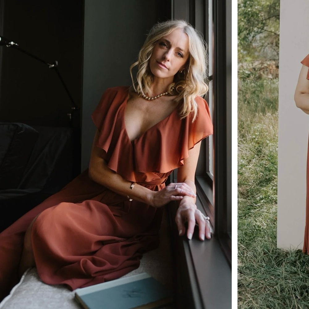 Baltic Born Rust Bridesmaid Dress